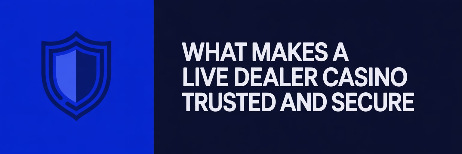 What Makes a Live Dealer Casino Trusted and Secure